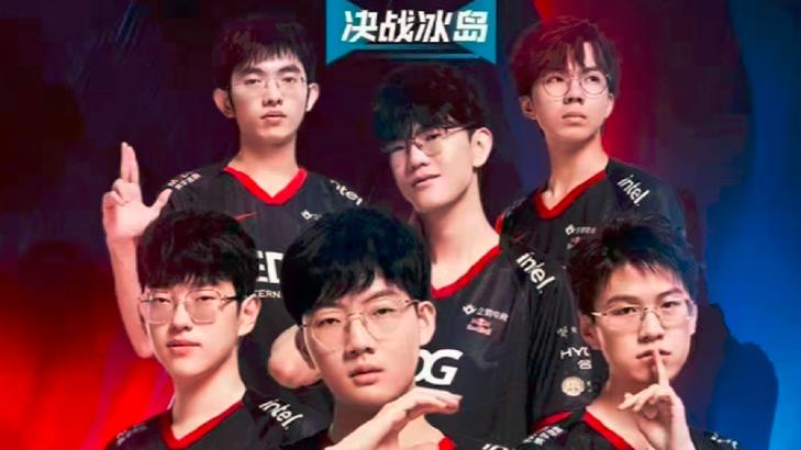 edg赢得全球总冠军捧杯,edg为国出征