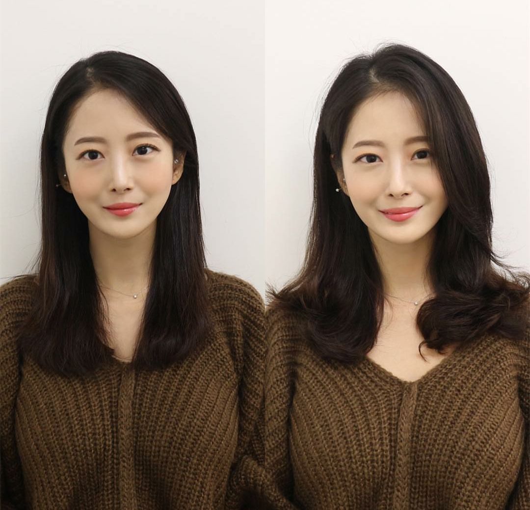 优雅少女脸适合什么发型学生党,适合优雅文艺脸的发型学生党长发