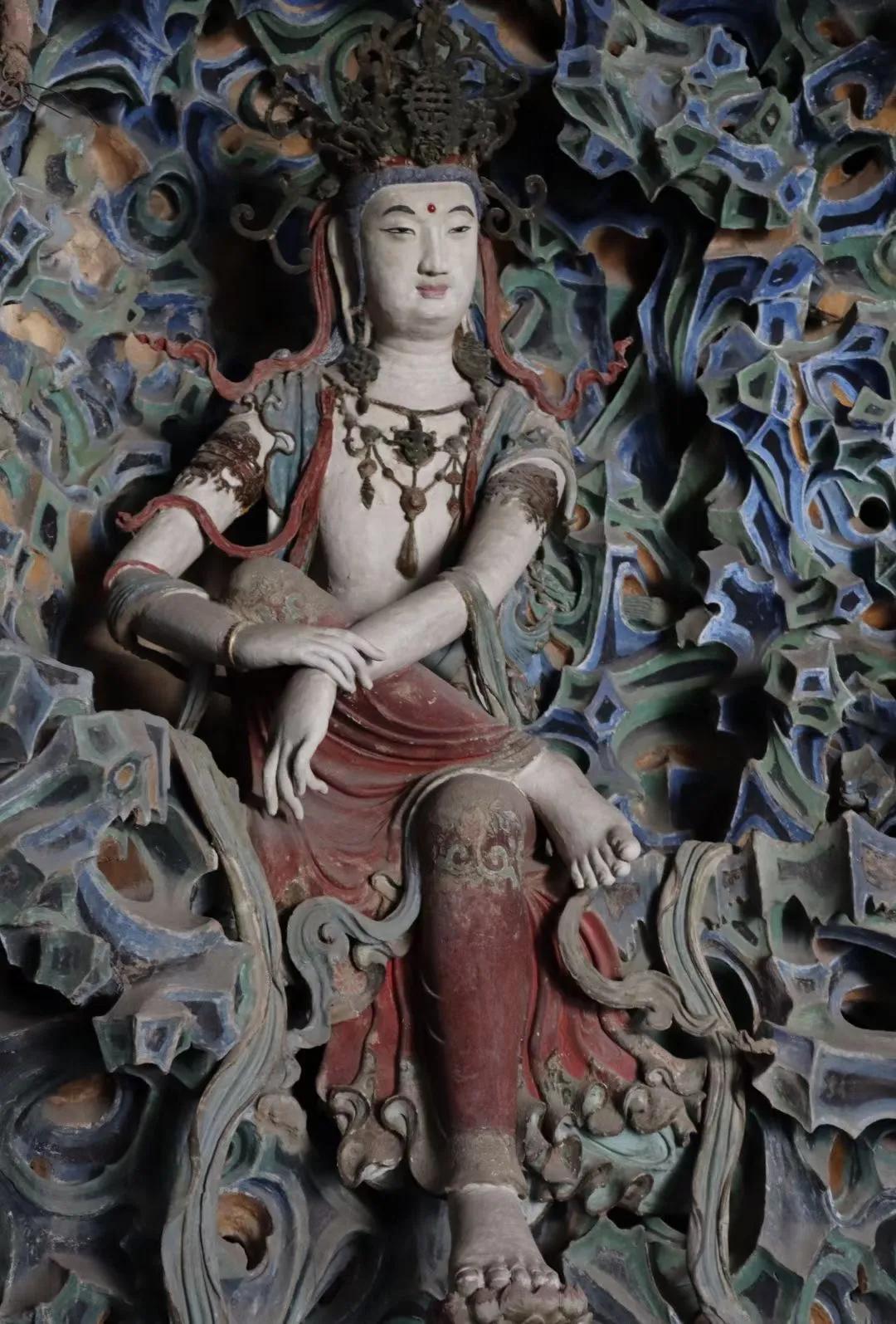 水月观音最美照片,安岳水月观音在哪里