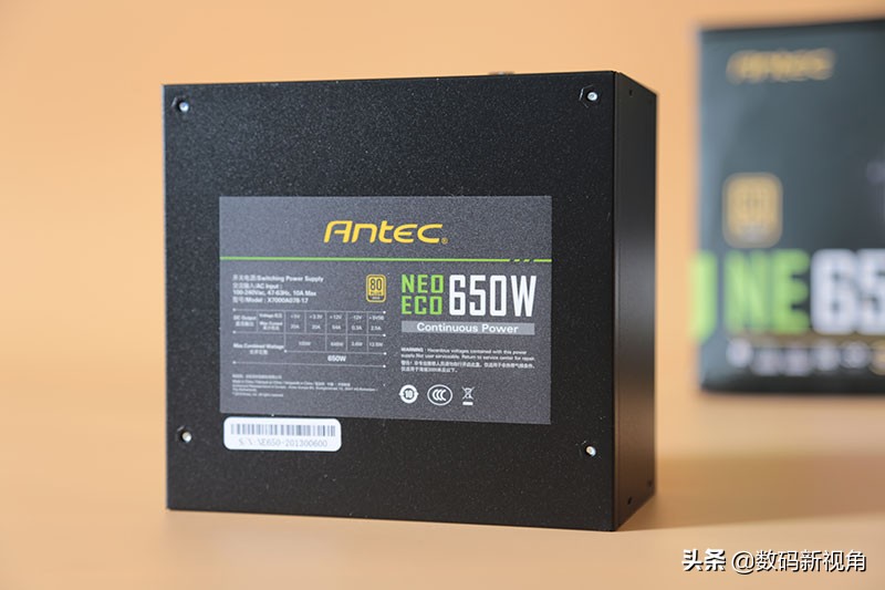 安钛克ne750金牌全模组电源虚标吗,安钛克ne650w金牌模组电源测评