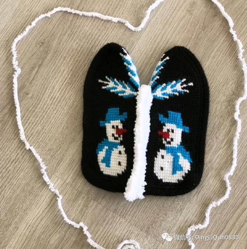 波西米亚风手工编织鞋子,针织作品50款