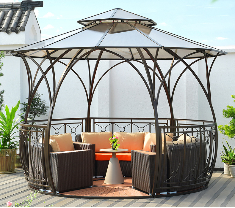 庭院凉亭设计,庭院景观凉亭制作过程