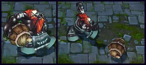 酒桶原皮肤,酒桶破败新皮肤