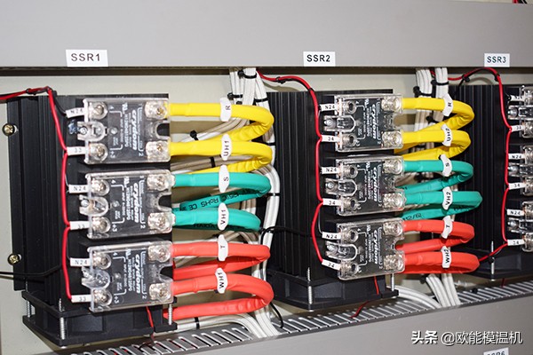 接触器控制固态继电器加热,温控接触器与固态继电器
