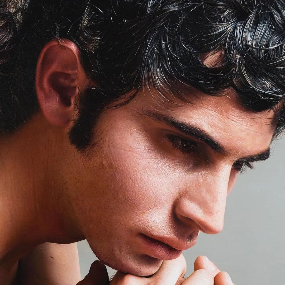 比冷军画的还像的超写实画家,比冷军写实的画