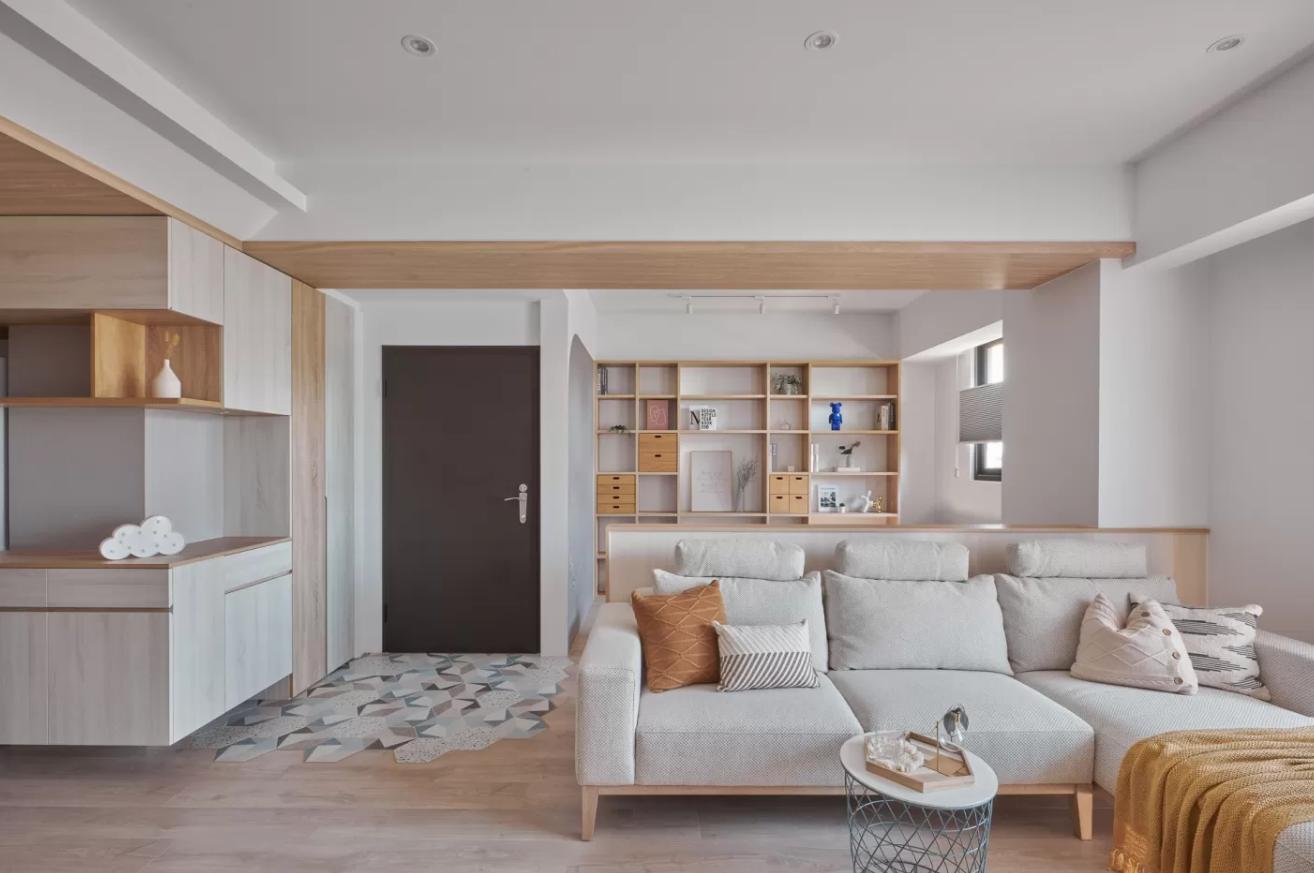 奶油原木风房间高级感配色,以原木为基调的奶油色日式温暖家