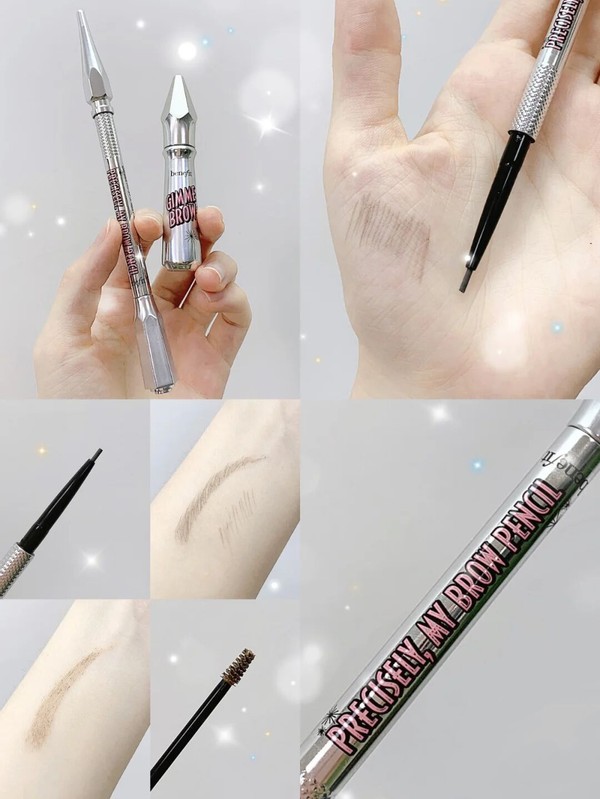 卡奇色彩眉笔和其他眉笔成分对比,橘朵砍刀眉笔和卡其色彩眉笔