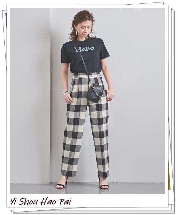 15种春季穿衣搭配图,印花上衣时尚穿搭