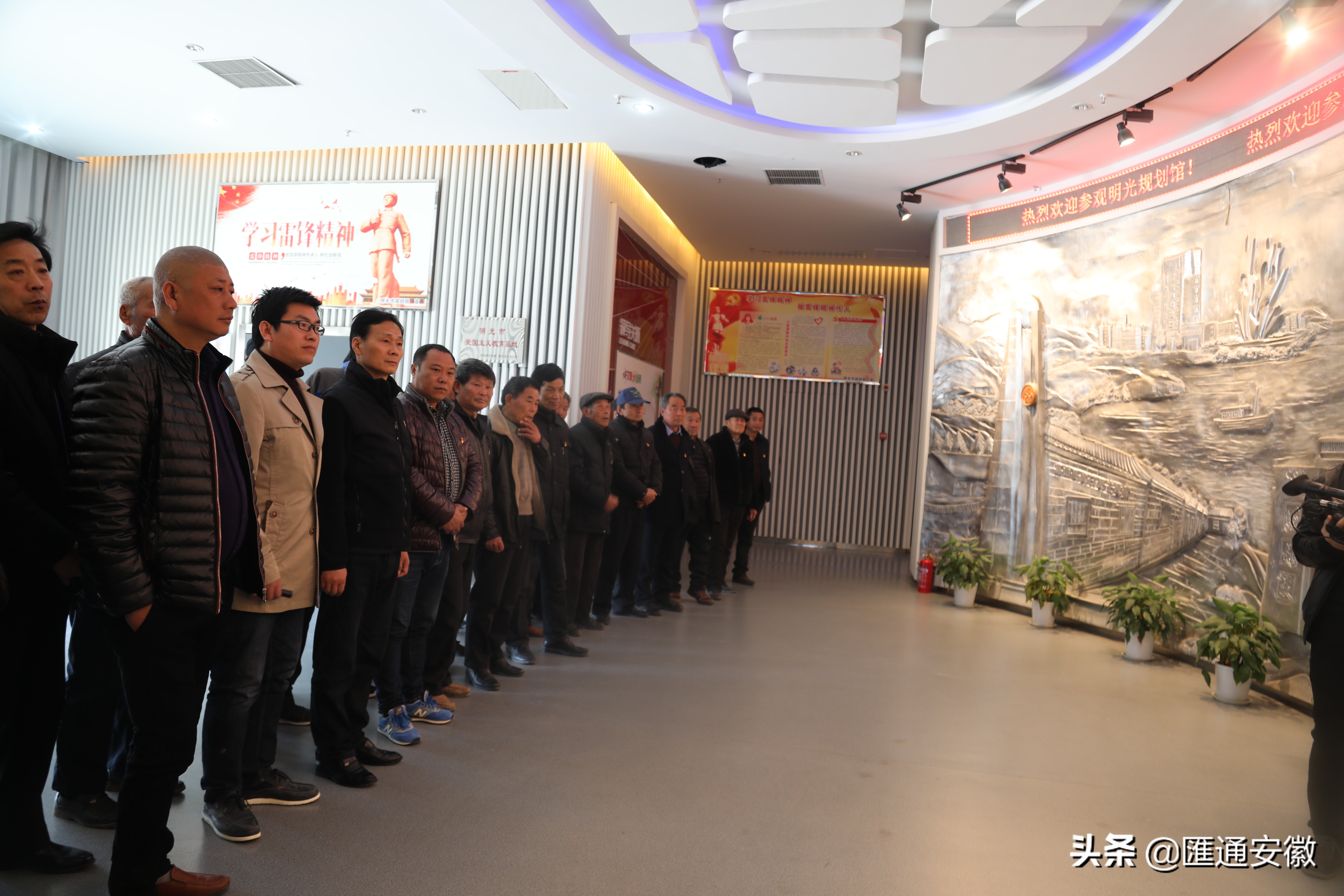 关注明光发展，投身汉塘建设——明光市桥头汉塘*党**员市区考察活动