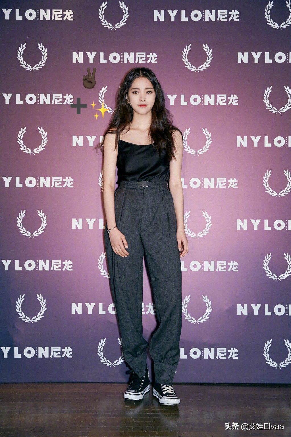 欧阳娜娜同款匡威高帮,欧阳娜娜现在还敢穿匡威吗