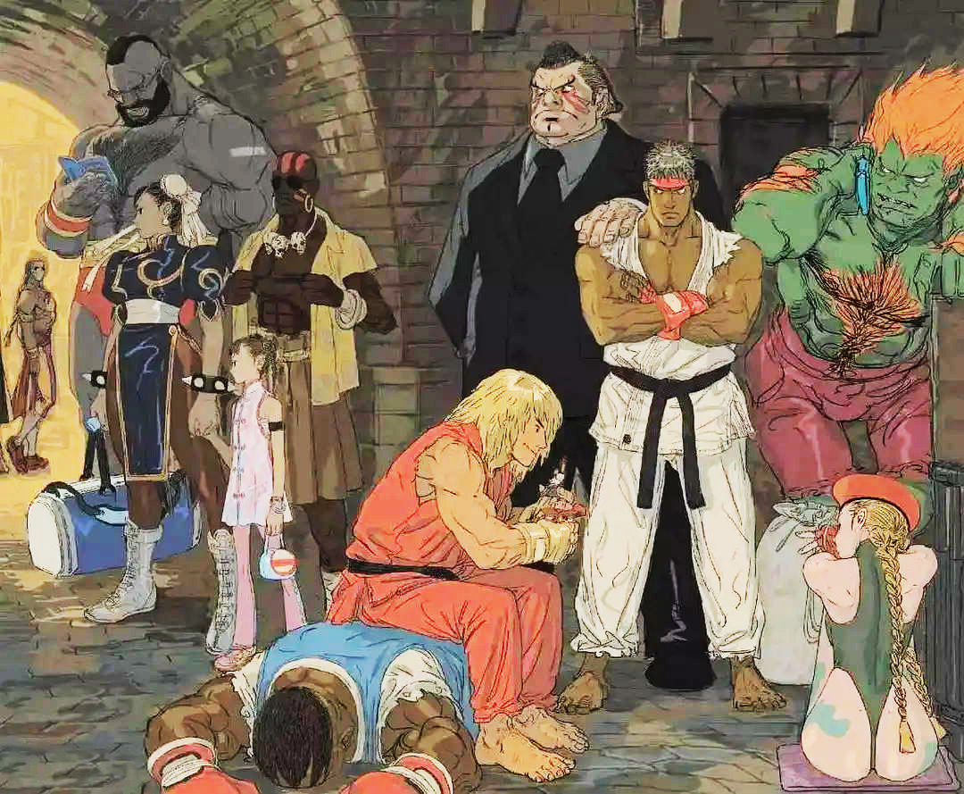 街头霸王场景中到底隐藏多少秘密,街头霸王所有人物的故事