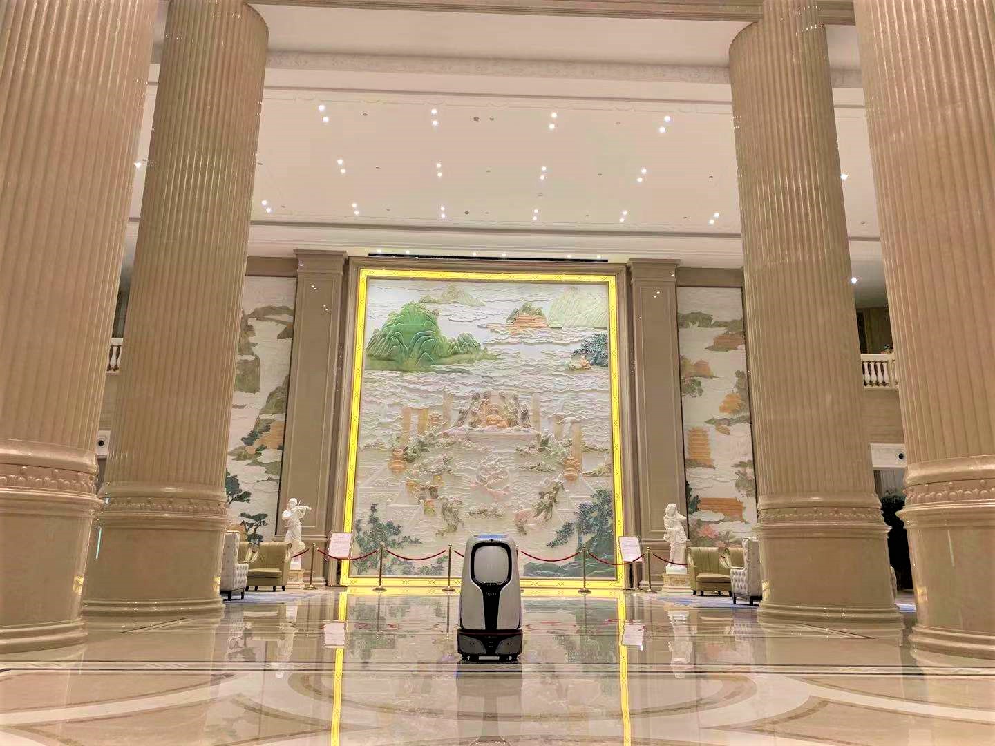 洛必德清洁机器人,洛必德酒店机器人