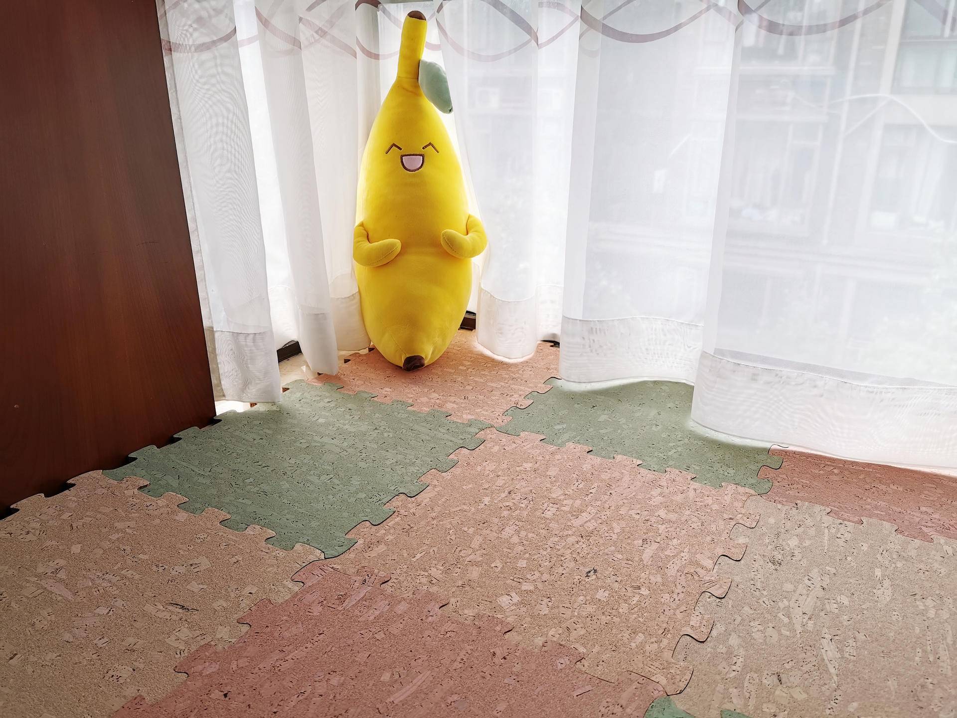 橡儿天然软木拼接地垫，装点你的家居风格