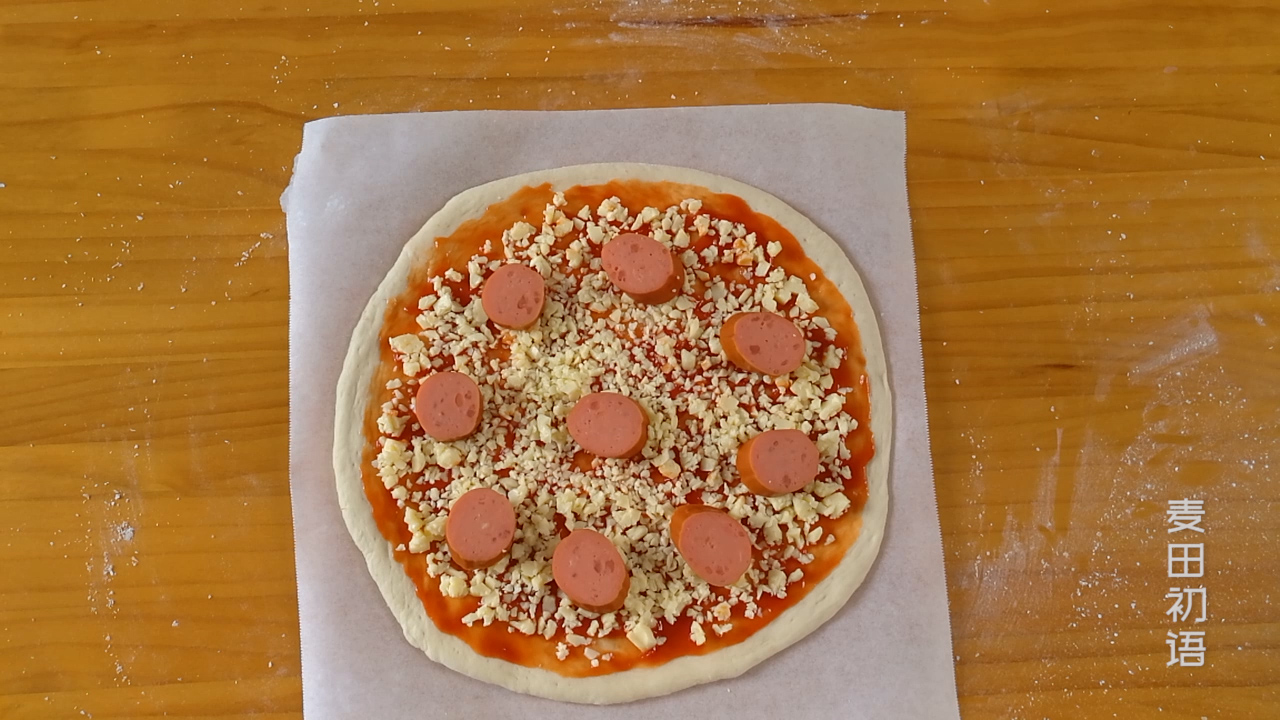 简单易学的披萨饼胚教程,意式超薄披萨饼胚家庭做法