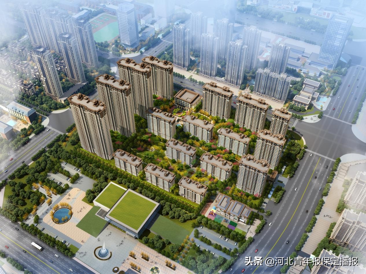 保定东站片区最新规划,保定东部高铁新城市级重点片区