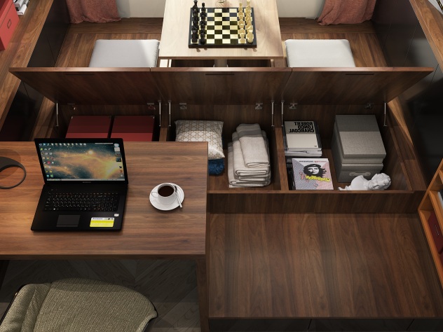 入住后房间再做榻榻米有危害吗,入住半年的客厅怎么样