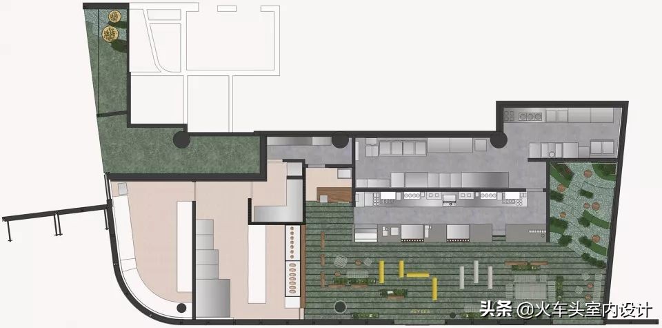 土、砖、石、木、竹、铝,这家茶饮店“设计公司”的身份要暴露啦