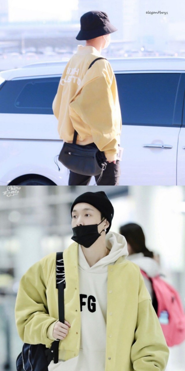 张艺兴和边伯贤,边伯贤张艺兴衣服互穿搭