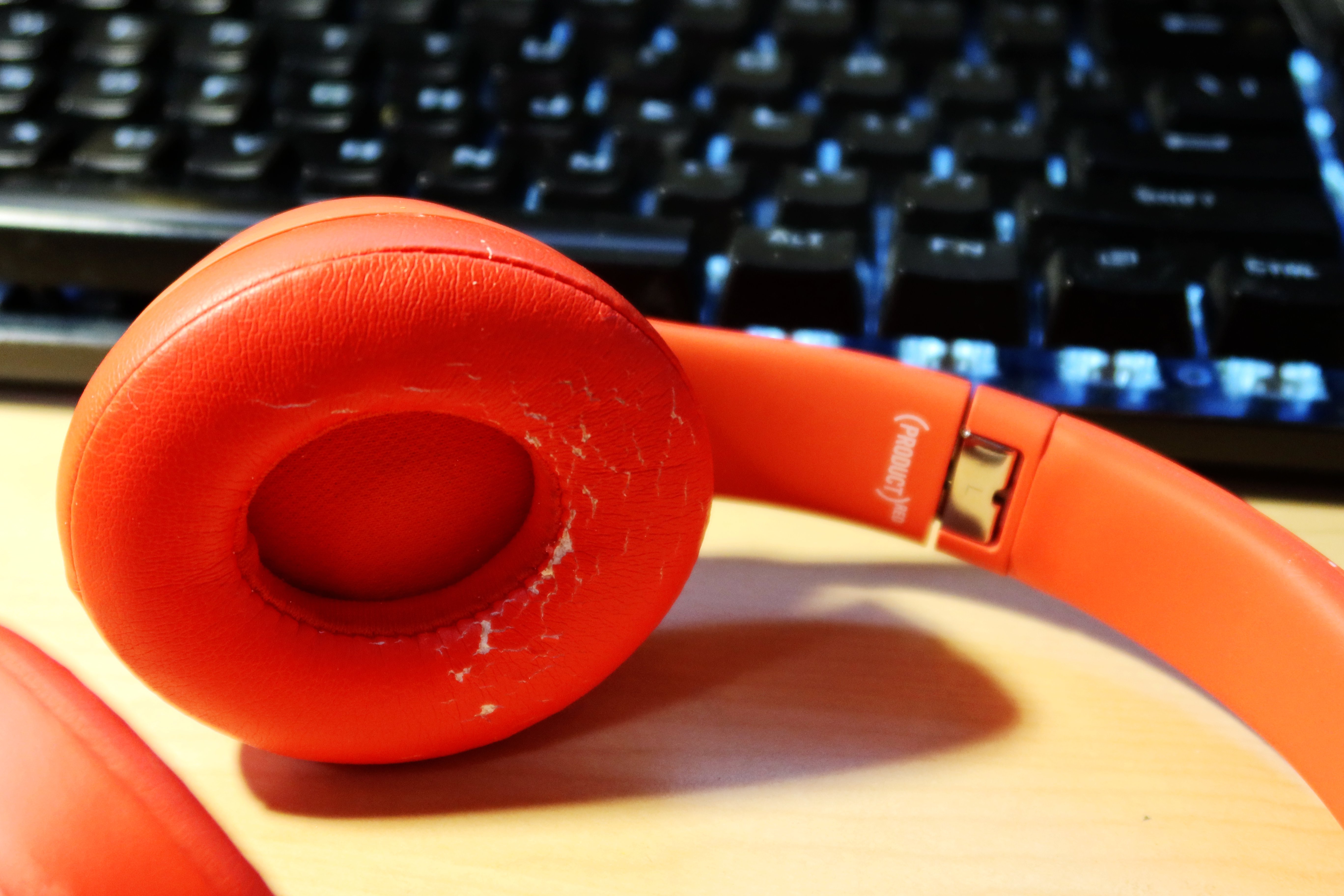 修复头戴式耳机的耳罩,solo3耳机套更换紫色