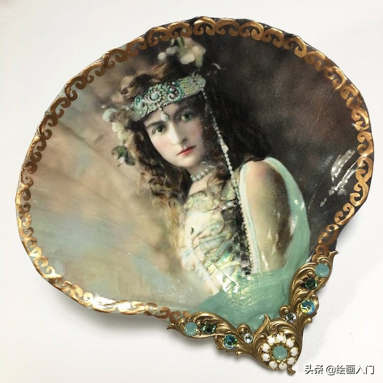 贝壳的创意装饰,漂亮的贝壳做装饰