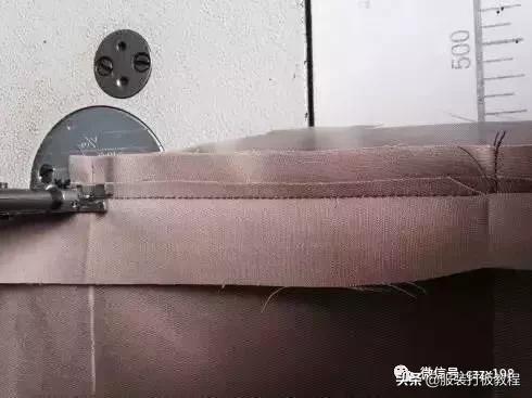 西服口袋制作详细步骤,西服口袋盖的裁剪方法