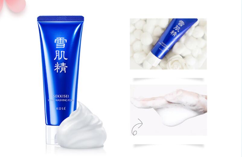 雪肌精纯怡洗颜霜,雪肌精净透光洗颜霜