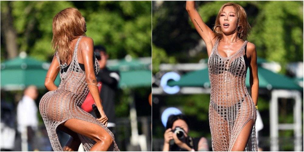 韩国性感歌手公开承认隆胸：我花自己的钱，凭什么不能露