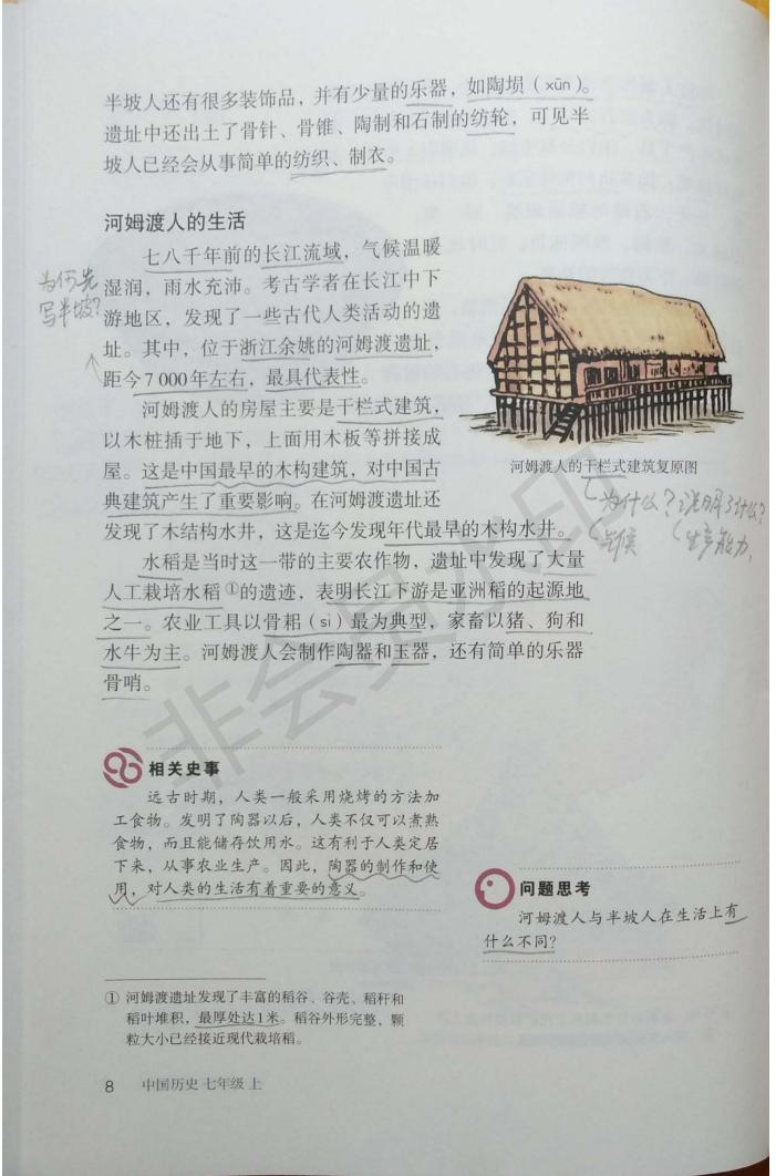 最新部编版七年级历史上册电子课本，提前备课、预习的快来免费领