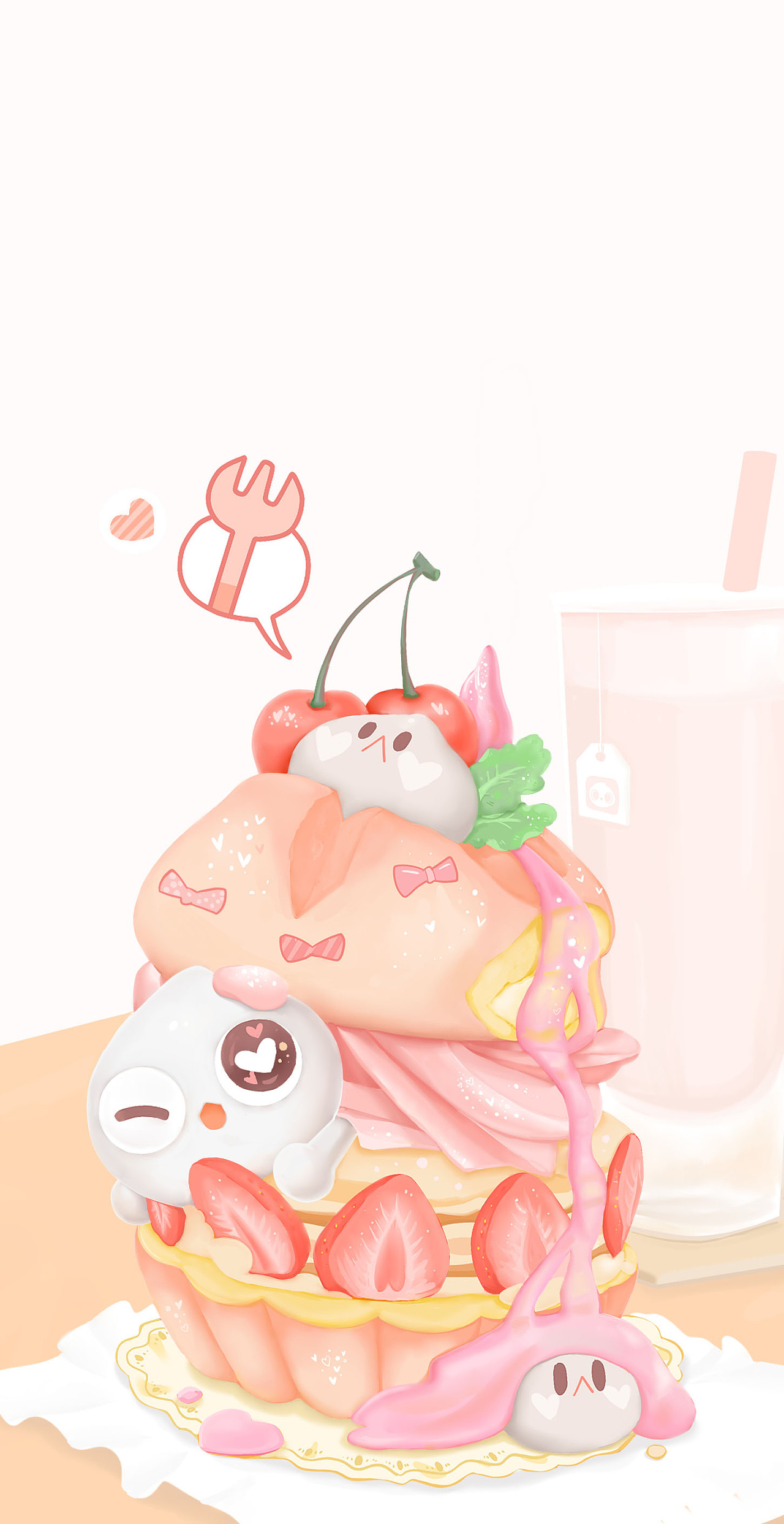 让女生无法拒绝的壁纸,让人无法拒绝的甜品