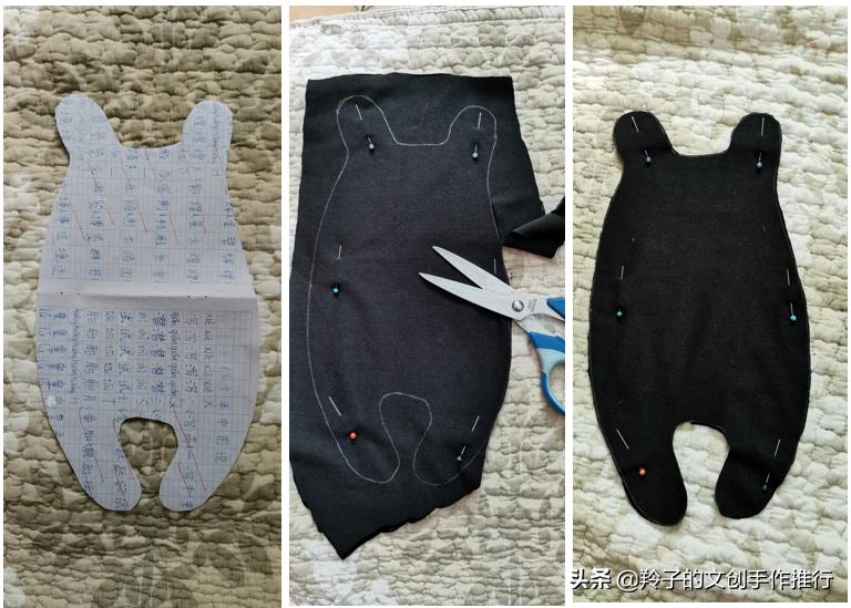 青草香,浆果甜,两只小熊来报到!布艺小熊的教程,收喽