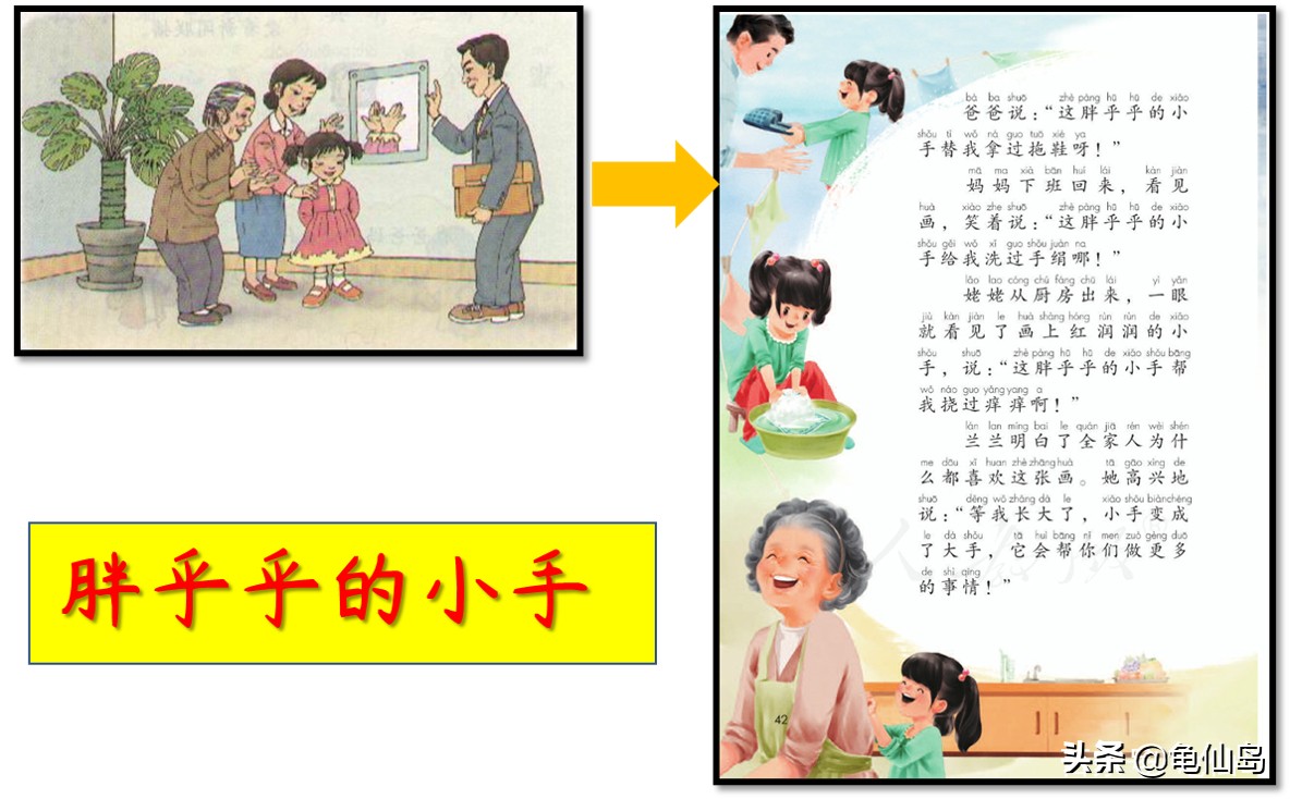 六年级上册闰土插图怎么画,新旧课本插图对比五年级语文