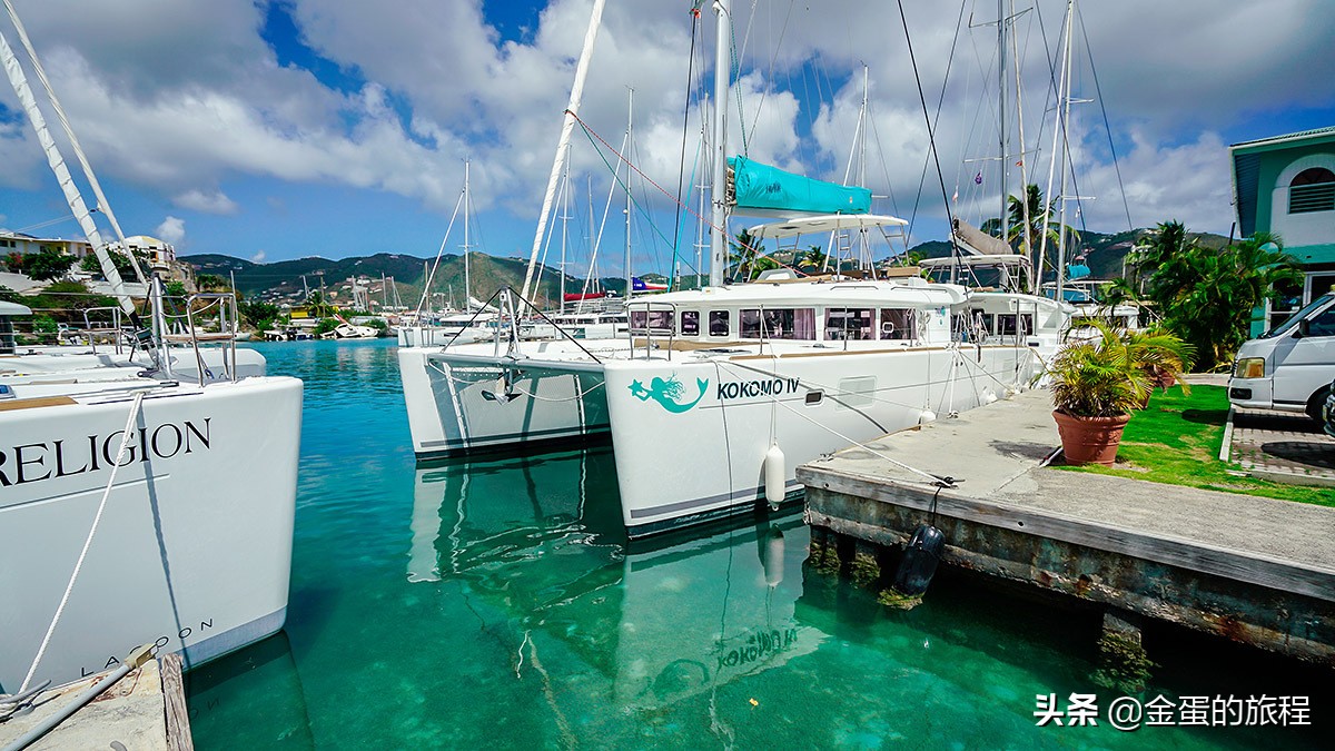 加勒比海上的处女群岛，这是童话海盗“金银岛”故事发源地