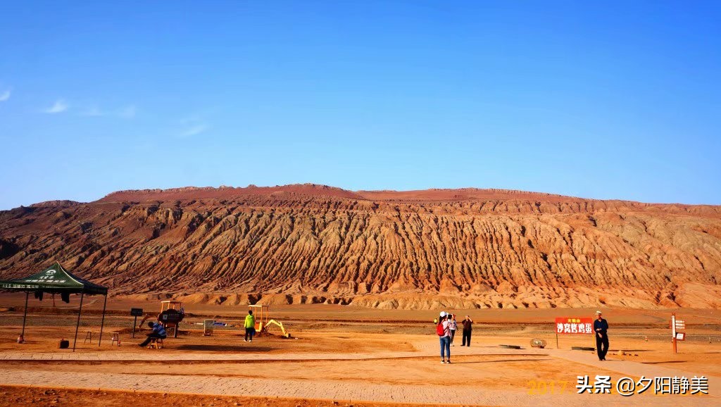 新疆风景火焰山,游览火焰山