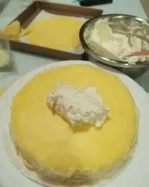 怎么在家做榴莲千层蛋糕,榴莲千层蛋糕一个平底锅就能做