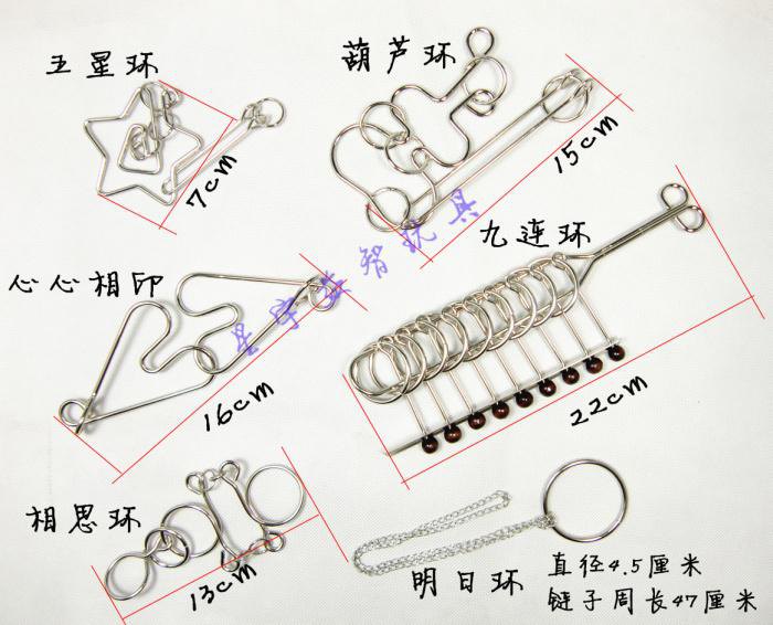 几字扣解环全套解法,解环解扣图解大全