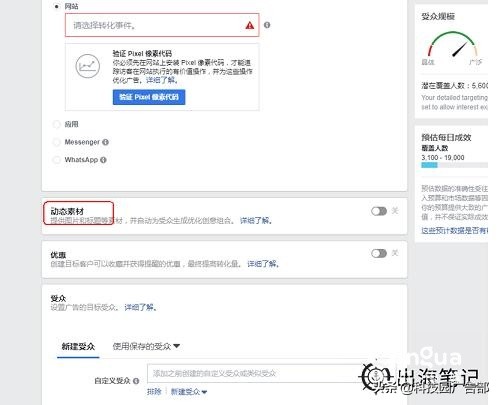 一天学会营销的案例,facebook广告投放流程和逻辑