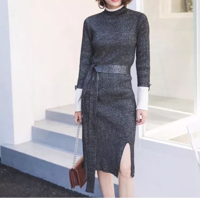 推荐又好看又不贵的裙子,休闲裙子秋冬洋气时髦裙子