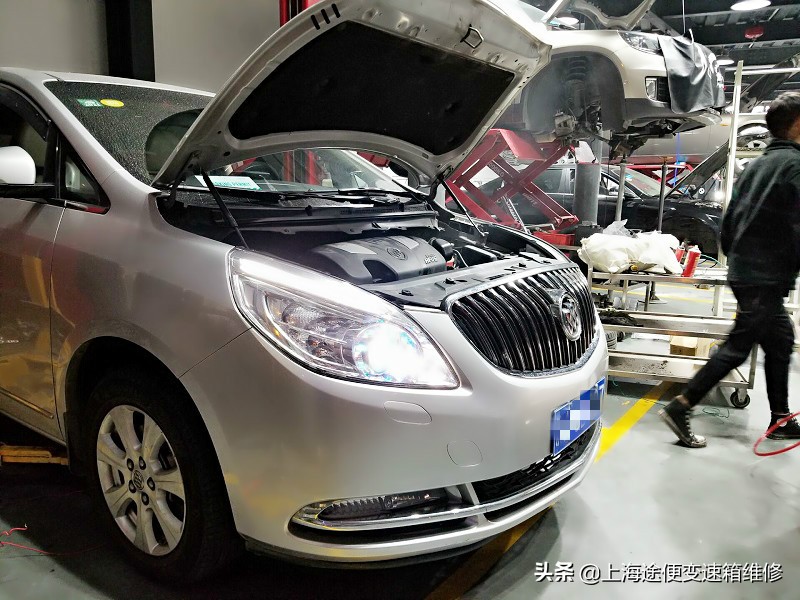 2011款别克gl8胖头鱼变速箱故障,别克gl8商务48伏轻混发动机变速箱