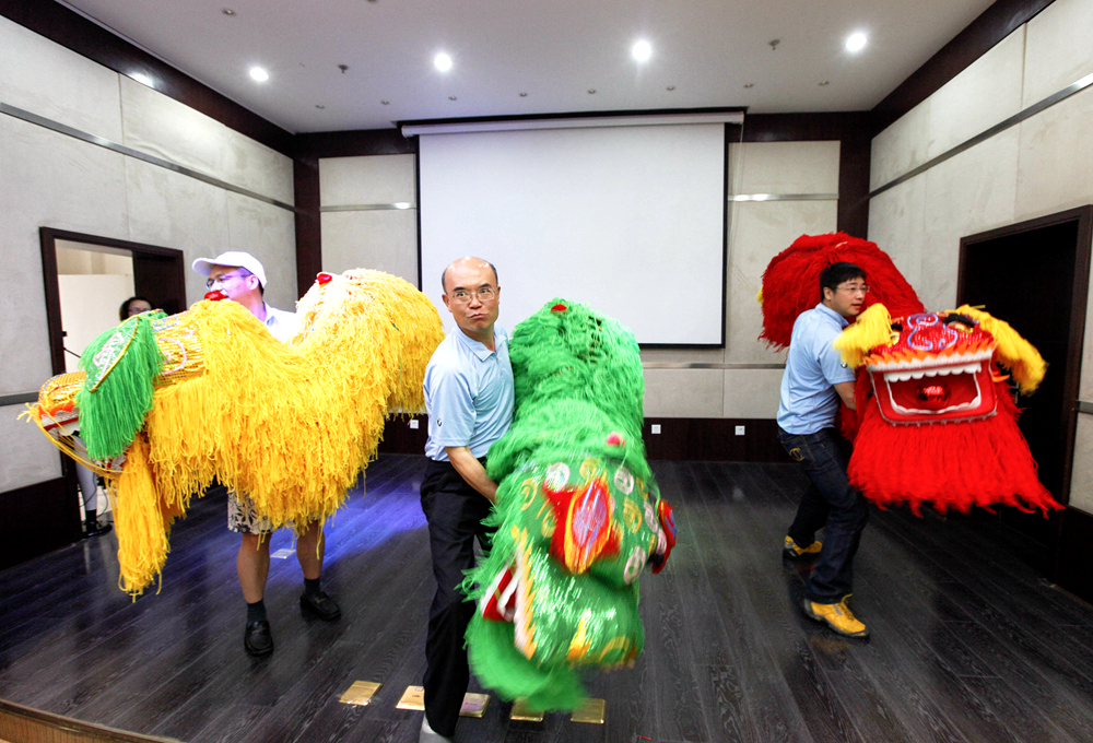 江西手摇狮,金溪非遗手摇狮子制作