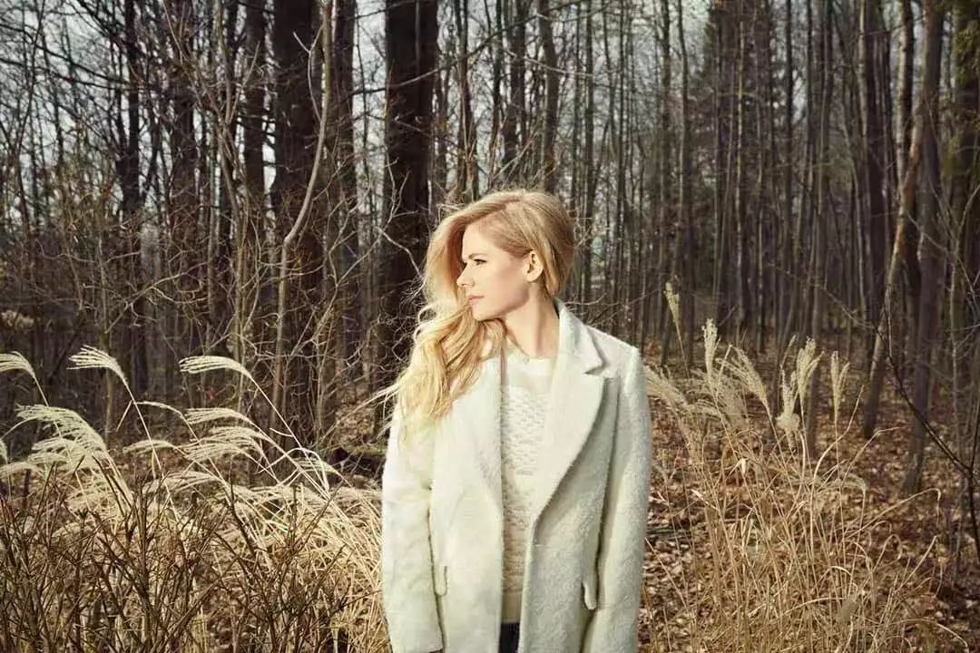 朋克公主艾薇儿颜值巅峰时期,欧美明星艾薇儿