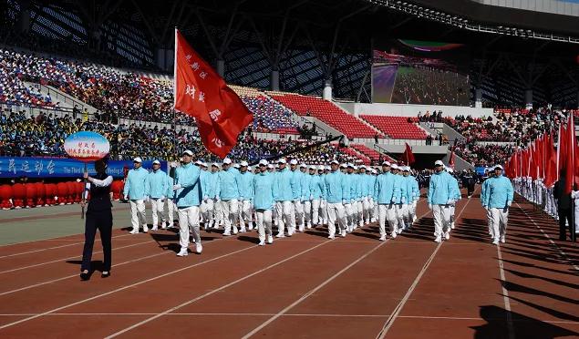 高清大图！震撼来袭！金普新区第三届全*运民**动会开幕式，精彩