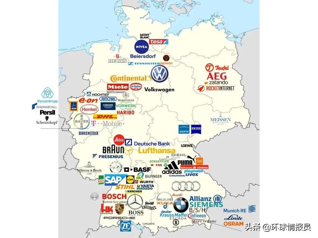 为什么德国内陆比沿海发达,德国东部和西部的差距