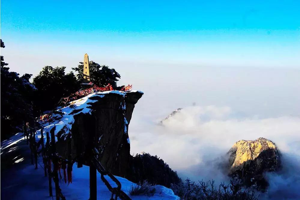 冬天的华山,华山的风景就是这么美