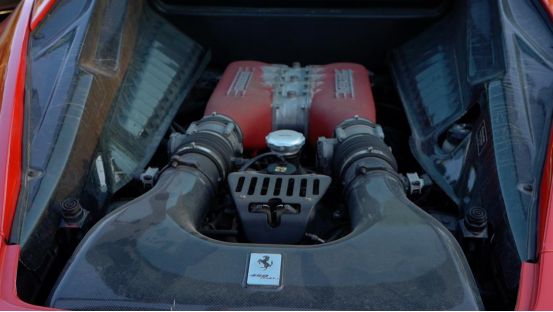 红色法拉利458图片,法拉利458红色款