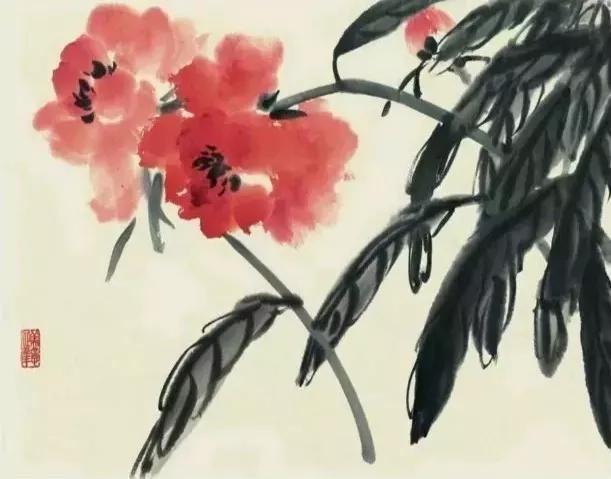 国画春景花鸟图,正是春天好风景