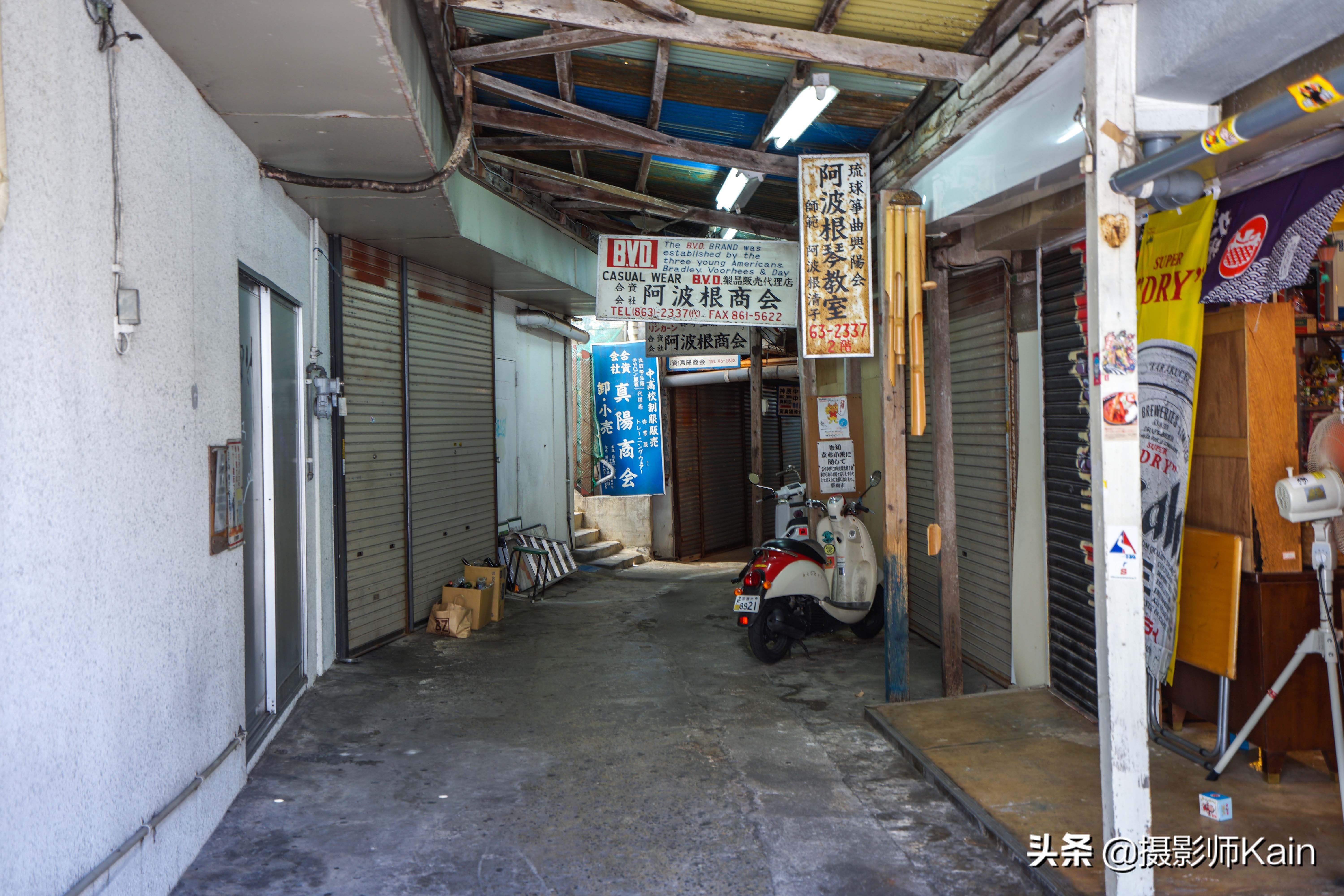 日本冲绳城市,日本冲绳繁华街道