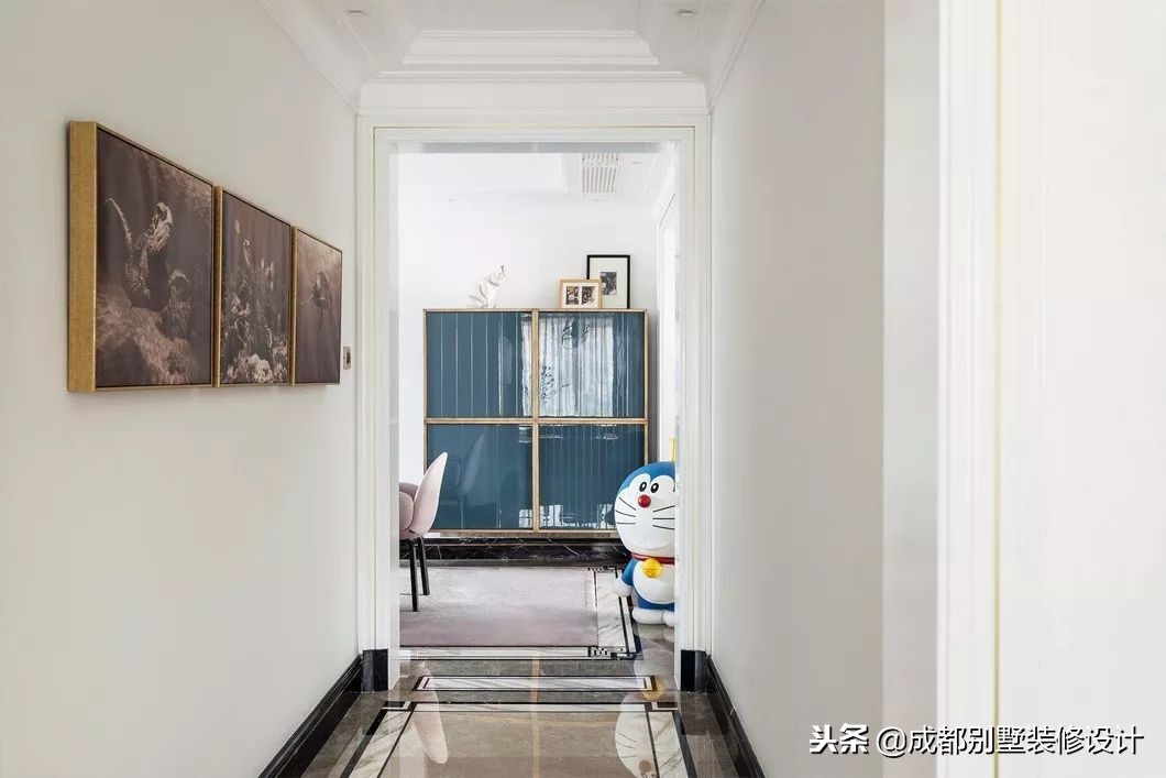 220㎡空中大平层,清新法式设计,家,就得有个精致范儿!