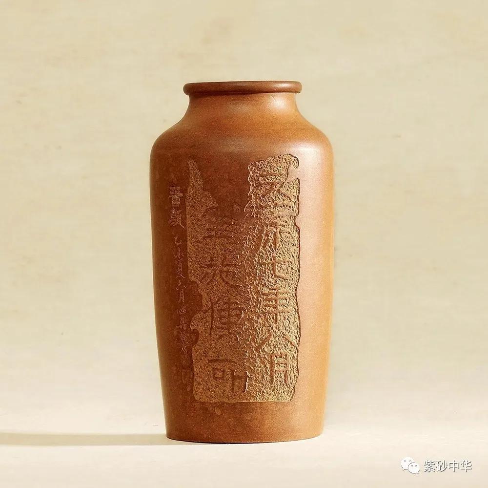 顶级紫砂壁瓶图片,紫砂茶叶罐的器型图