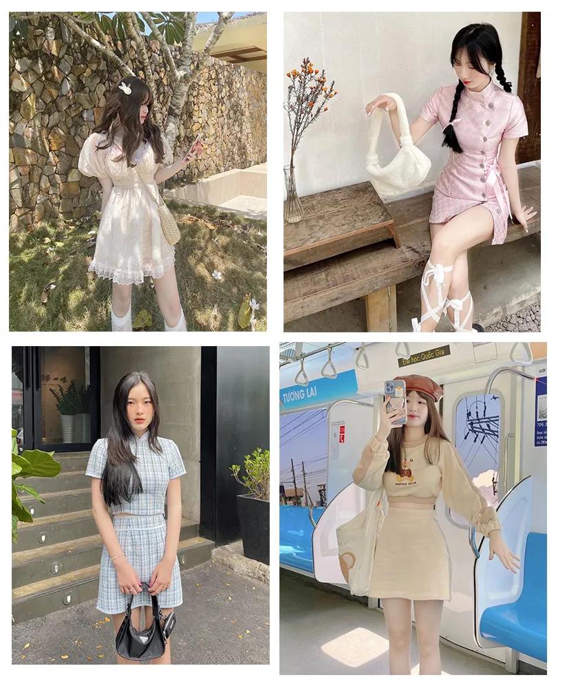 越南人的裙子,越南人做衣服