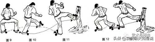 戳脚拳八十一种腿法练法,百家拳招式